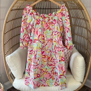 Kate Spade Anemone Floral Off The Shoulder Dress